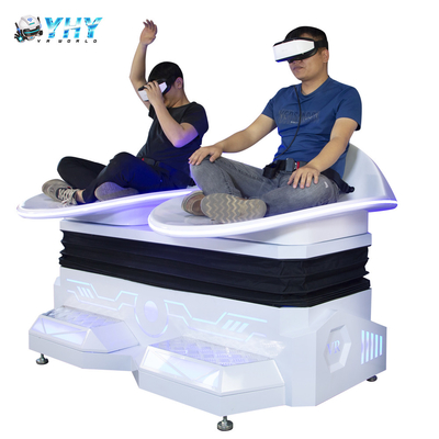 Zwei des Sitzbewegt-VR Kino-Unterhaltung der virtuellen Realität Dia-Simulator-9d