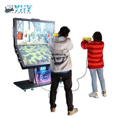 55 Zoll Münzbetriebene Arcade-Maschine 4 Spieler Doppelbildschirm Jagd CS Gaming