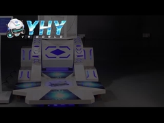 Einzelner Simulator Rocket Style Games VR, der das Gerät-Drehen VR 360 steht