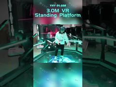 YHY 9D VR 3.0 Meter 55 Zoll Bildschirm Walking Space Set VR Simulator Waffen für Abenteuerpark
