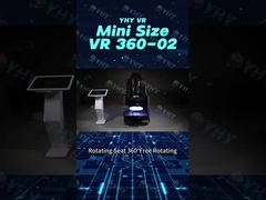 YHY-01.059 360 Degree Rotation Roller Coaster Amusement Park Virtual Reality Simulator 9D Vr Game