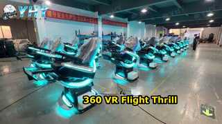 9D VR-Flugsimulator, spannendes 360-Grad-Erlebnis