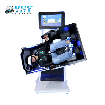 Indoor-Spiel VR-Simulator VR-Spiele 9D 360-Grad-Virtual-Reality-Achterbahn