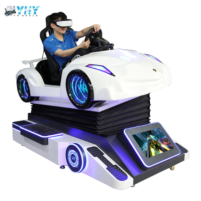 Fahrsimulator-Auto Game Centers dynamisches Bewegungs-VR mit 21&quot; Schirm