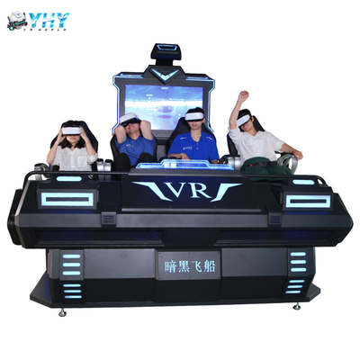 VR-Familien-Art Sitzfilm-Achterbahn-Bewegtsimulator 9d Vr Kino-4