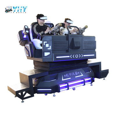 9D Virtual Reality Mech Warrior VR-Spielsimulator für Indoor-Vergnügungsparks, Ausrüstung für 2 Spieler