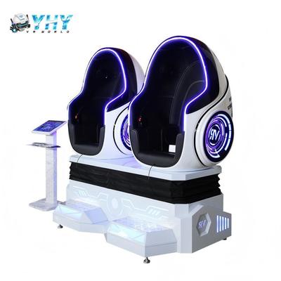 YHY VR 9D Eiersessel 2 Sitzplätze 1 Sitzplatz Virtual Reality Kino Vergnügungspark Spiel Spaß