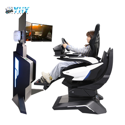 Rotierender Dynamik-Simulator 3 DOF 3-Bildschirm-Bewegungs-Auto-Rennspiel-Spielautomat