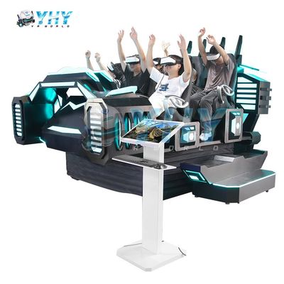 VR-Filmsimulator Sechs-Sitzer VR-Kino Virtual Reality-Spielmaschine Verkauf in China für Indoor-Spielplatz