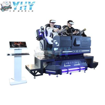 Virtual Reality Games 2 Person Seat Vr Cinema 9D Fighting Simulator Indoor Playground Business 