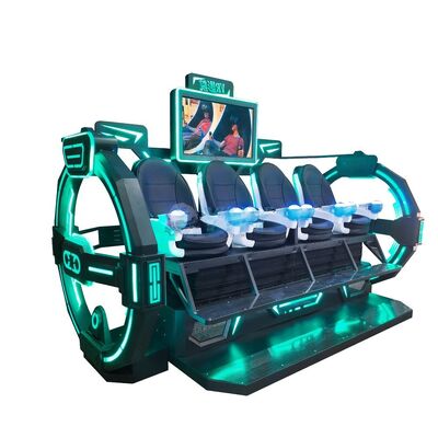 Indoor Theme Park 4 Sitzplätze 9D VR Kino Simulator 5D 7D 9D Kino Virtual Reality Spielmaschine