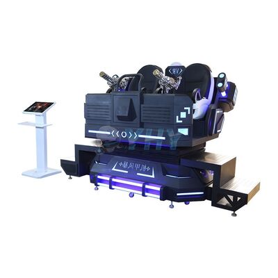 Neuer 9D-Virtual-Reality-Simulator Mecha Warrior 2-Sitzer einzigartige Form Kino VR-Gaming-Maschine