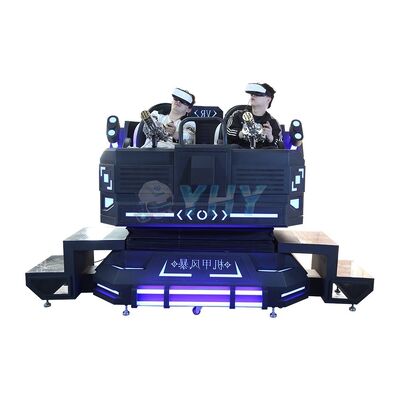 Virtual Reality Simulation 9D VR Plattform Erfahrung Spiel Shooting Simulator mit 2 Spielern zum Verkauf