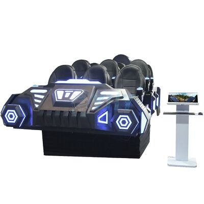 9 Sitzplätze Hydraulische 9d VR Kino Simulator Spiele ohne Montage
