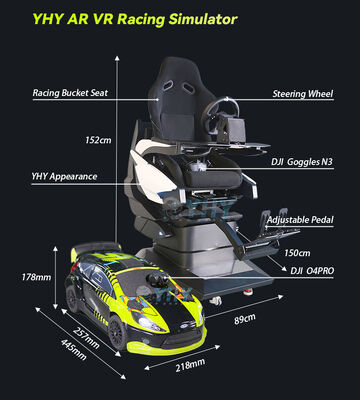 Großhandel Ar Racing Driving Sports Indoor Customized Racing Track Ar Competition Racing Simulator