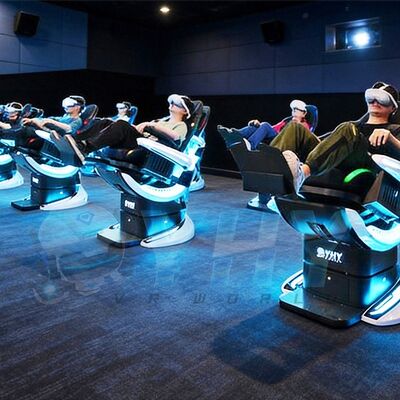 Flying Cinema kundenspezifischer Werk Dynamic Motion Simulator Multiplayer Kino VR Unterhaltung 9D Motion Chair