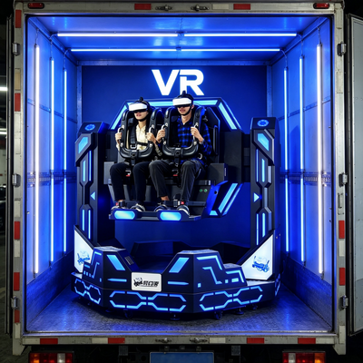 Interaktiver 2-Spieler 1080 VR 360 Motion Ride Simulator für kommerzielle VR-Themenparks