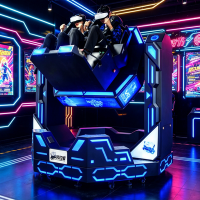 Doppelspieler 1080 Grad Rotation VR Iron Warrior 360 720 1080 Motion Chair Virtual Reality Arcade-Maschine