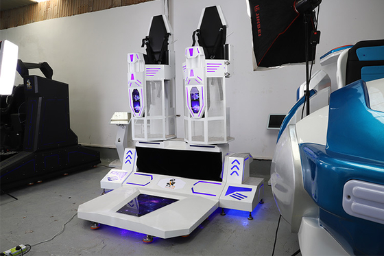 Doppelte Rockets VR Parks der virtuellen Realität des Achterbahn-Simulator-7500W