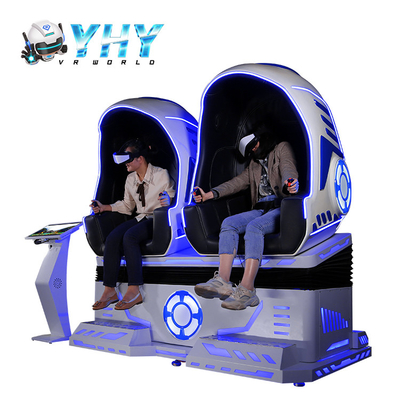 Simulator-doppeltes Ei der Achterbahn-9D des Flug-VR sitzt für Vergnügungspark vor