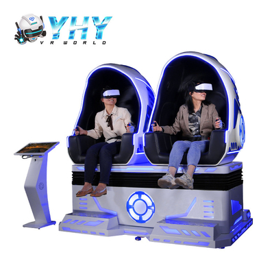 Ei-Stuhl-im Freien wechselwirkende Doppelsitze 9D VR für Vergnügungspark
