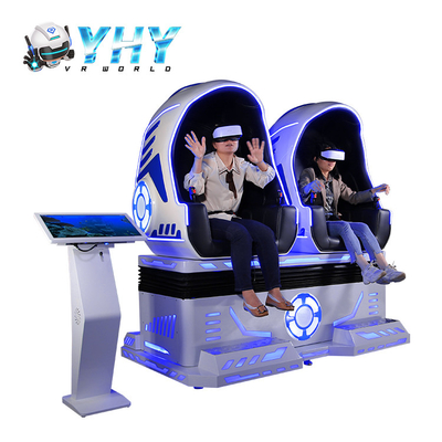 2 Ei-Kino-Multispielerder virtuellen realität des Spieler-9D VR Stuhl-Simulator für Erwachsenen und Kinder