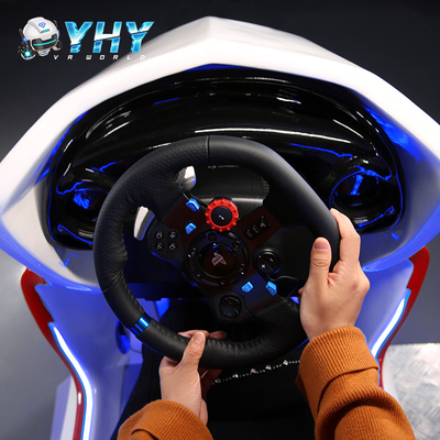 Der virtuellen Realität 2.5KW Autorennen-Spiele des Motorrad-Simulator-Wasser-Park-VR