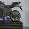 VR-Motorrad, das treibendes Innenhochgeschwindigkeitsspiel der Simulator-kühles Form-9D läuft