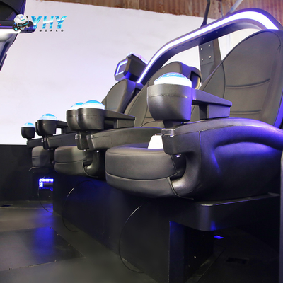 9D VR 360 UFO-Spielmaschine Dreh- und Bewegungstür Schießen Simulierte Attraktion in virtueller Realität