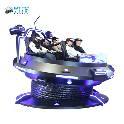 5 Sitzplätze VR UFO Virtual Reality Arcade Indoor Ausrüstung Achterbahn Simulator Vergnügungspark Fahrt