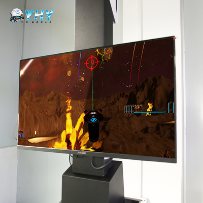 Stehender VR-Gun-Battle-Simulator mit 32" Monitor mit schmalem Rahmen