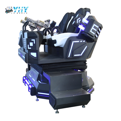 YHY 9D VR Simulator Virtual Reality Kino Indoor Vergnügungsmaschine 2 Sitze Mecha Krieger