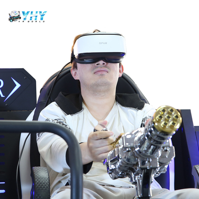 Virtual Reality Game Machine VR Shooting 9D Kino Mecha Warrior 2 Sitzplätze Arcade Ausrüstung für den Vergnügungspark