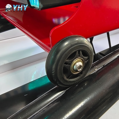 VR Ski 9D Racing VR Simulator Ski-Sportspielautomat mit 42-Zoll-Bildschirm und Windeffekt