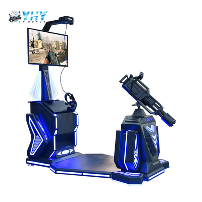 China Hersteller 9D Shooting VR Gatling Indoor Arcade Spielautomat Stehendes Shooting Gaming im Vergnügungspark