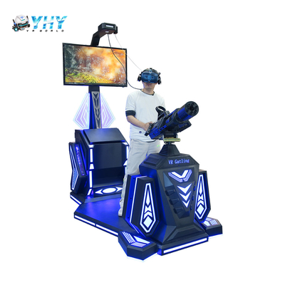 Guangzhou YHY 9D VR Gatling1 Spieler Schießsimulator Kampfspielautomat Abenteuerpark