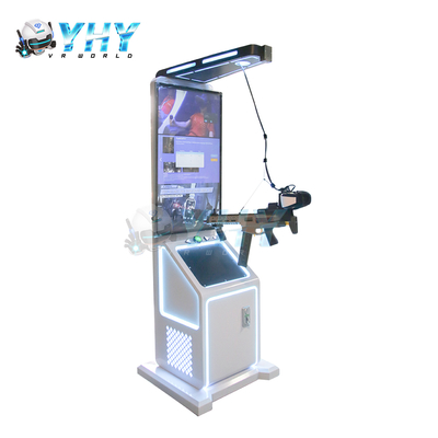 9D VR Shooting Arcade Spielmaschine Virtual Reality 42 Zoll Bildschirm Live Show VR Shoot Simulation