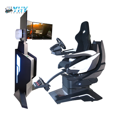 Neues Modell 3DOF 3-Bildschirm Rennwagen-Simulator Schnellrennen