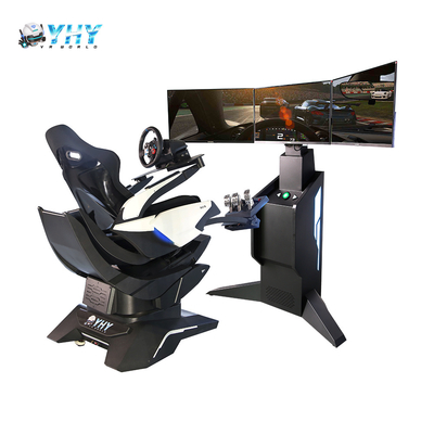 Drei-Bildschirm-Autorennen-Spielautomat Virtual Reality Fahrsimulator