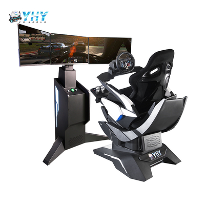 Drei-Bildschirm-Autorennen-Spielautomat Virtual Reality Fahrsimulator