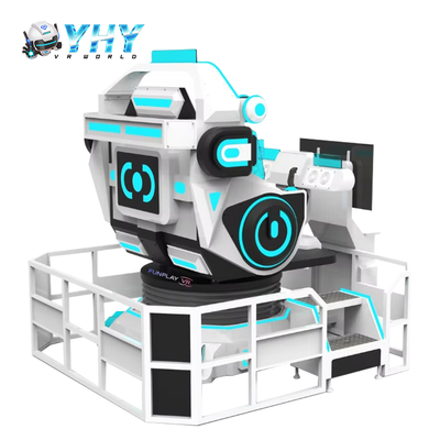 9D VR UFO 2-Sitzer Virtual Reality Roller Coaster Simulator mit 360-Grad-Rotation Indoor Spielplatz Spielmaschine