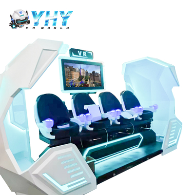YHY VR Kino 4 Sitzplätze 9D Virtual Reality Filmmaschine One Stop Projekt Spielpark Nutzung