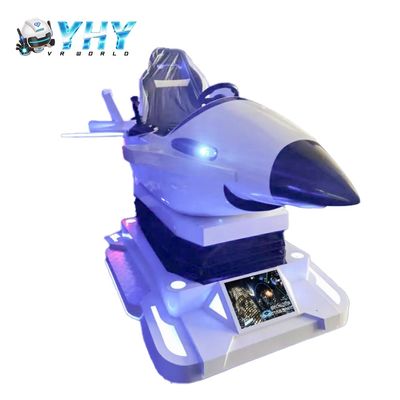 Virtual Reality Flugsimulator VR Flugzeug Spielautomat mit Joystick Schießen Arcade Gaming