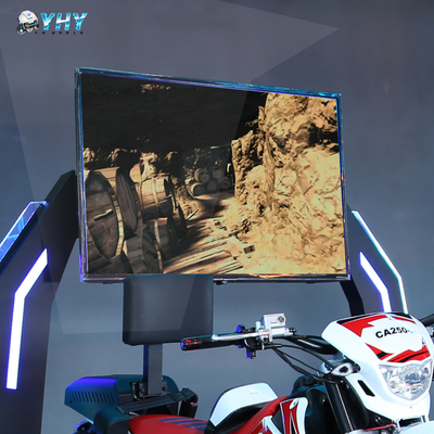 Spielzentrum Virtual Reality Ausrüstung VR Motion Racing Simulator Moto Doppel VR Motorrad