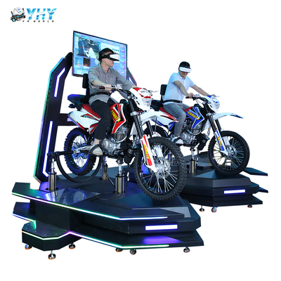 Spielzentrum Virtual Reality Ausrüstung VR Motion Racing Simulator Moto Doppel VR Motorrad