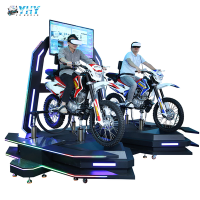 Doppelsitze 9D VR Motorrad Motion Machine für VR Arena