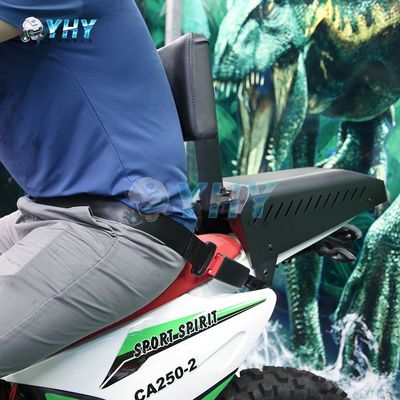 6-Personen-VR-Motorrad-Simulationsprojekt mit 3,5 kW Leistung und verstellbarer Rückenlehne