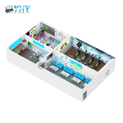 Interaktive Virtual Reality 6 Sitze 9D VR Motorrad-Fahrmaschine für Kinder und Erwachsene
