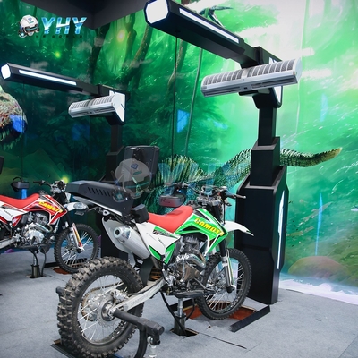 Ein-Stopp-Lösung Virtual Reality Simulator 6-Sitzer 9D Vr Motorradfahrmaschine