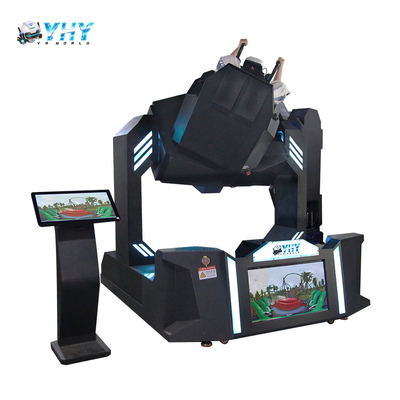YHY 720 Grad Virtual Reality Rotationssimulator VR Achterbahn Rolling Game Machine 360 Drehstuhl